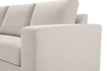 Crazy 7-personers Vendbar U-formet XX-Large Hjørnesofa med Divan i Stof - Beige - Møbler - Sofaer - Hjørnesofa - Hjørnesofa med chaiselong