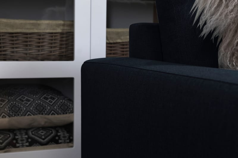 Crazy 7-personers Vendbar L-formet XX-Large Hjørnesofa i Stof - Blå - Møbler - Sofaer - Hjørnesofa