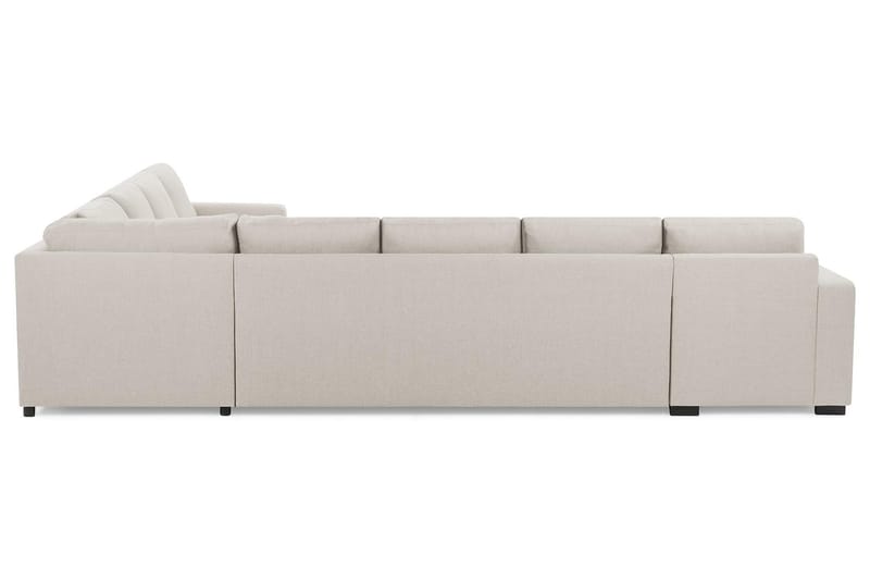 Crazy 7-personers Vendbar L-formet XX-Large Hjørnesofa i Stof - Beige - Møbler - Sofaer - Hjørnesofa