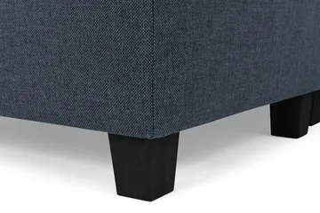 Crazy 7-personers højrevendt U-formet XX-Large hjørnesofa med chaiselong i stof - Mørkeblå - Møbler - Sofaer - Hjørnesofa - Hjørnesofa med chaiselong