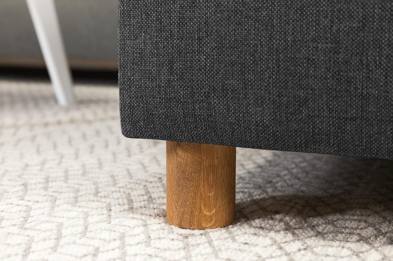 Crazy 7-personers Højrevendt U-formet XX-Large Hjørnesofa med Divan i Stof - Mørkegrå - Møbler - Sofaer - Hjørnesofa - Hjørnesofa med chaiselong