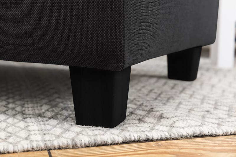 Crazy 7-personers Vendbar U-formet XX-Large Hjørnesofa med Divan i Stof - Mørkegrå / Antracit - Møbler - Sofaer - Hjørnesofa - Hjørnesofa med chaiselong