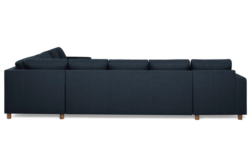 Crazy 7-personers Vendbar L-formet XX-Large Hjørnesofa i Stof - Blå - Møbler - Sofaer - Hjørnesofa