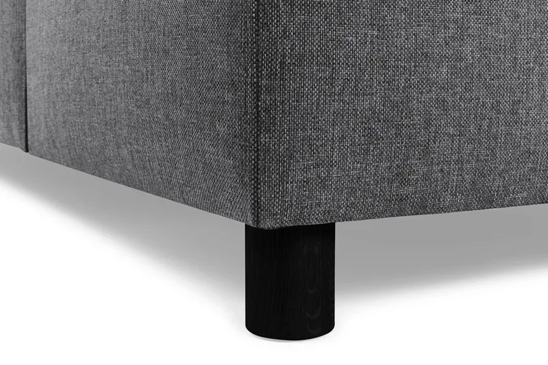 Crazy 7-personers Vendbar L-formet XX-Large Hjørnesofa i Stof - Mørkegrå - Møbler - Sofaer - Hjørnesofa