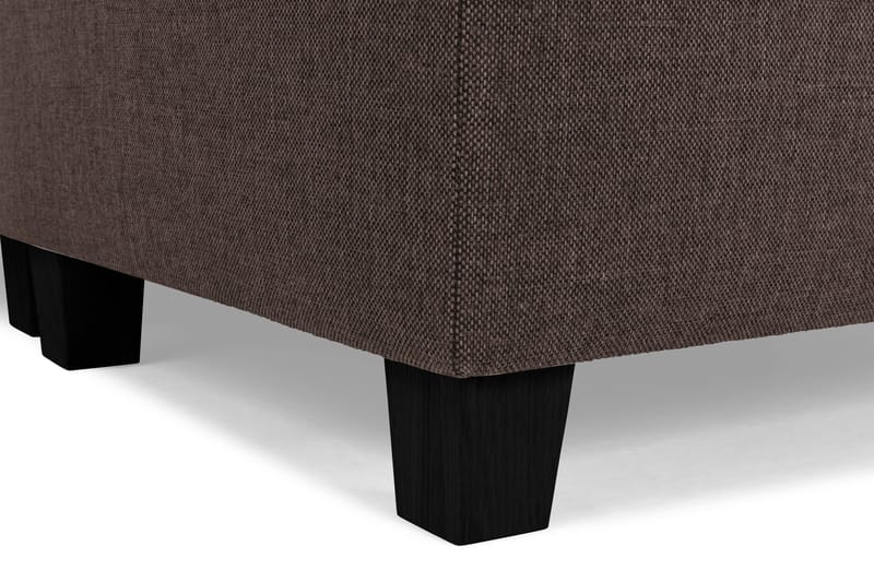 Crazy 7-personers Vendbar L-formet XX-Large Hjørnesofa i Stof - Brun - Møbler - Sofaer - Hjørnesofa