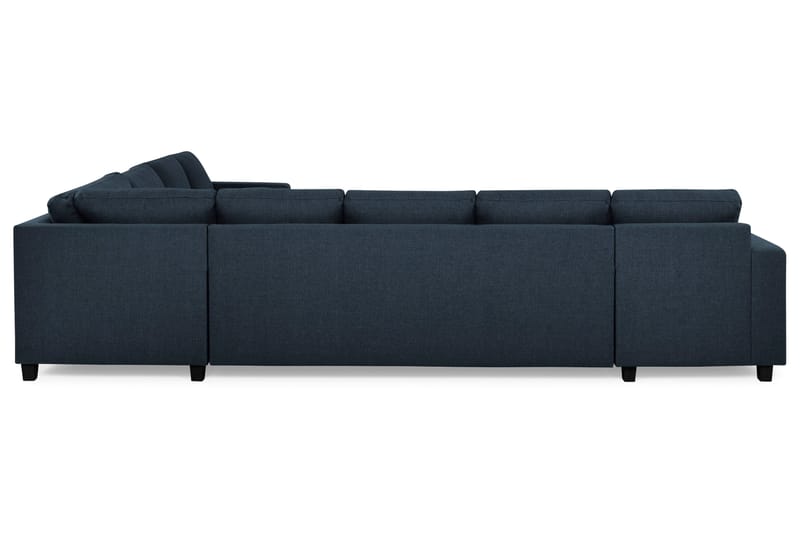 Crazy 7-personers Vendbar L-formet XX-Large Hjørnesofa i Stof - Blå - Møbler - Sofaer - Hjørnesofa