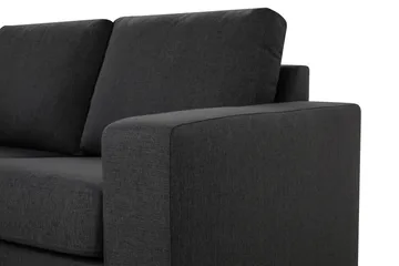 Crazy 7-personers Vendbar U-formet XX-Large Hjørnesofa med Divan i Stof - Mørkegrå - Møbler - Sofaer - Hjørnesofa - Hjørnesofa med chaiselong