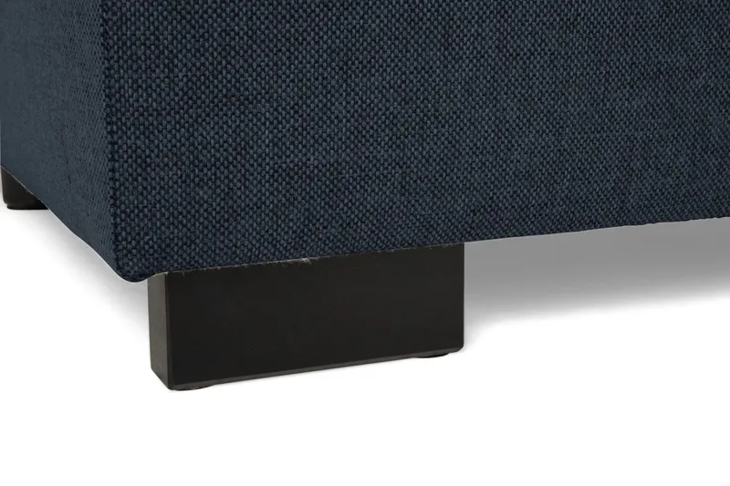 Crazy 7-personers Højrevendt U-formet XX-Large Hjørnesofa med Divan i Stof - Blå - Møbler - Sofaer - Hjørnesofa - Hjørnesofa med chaiselong