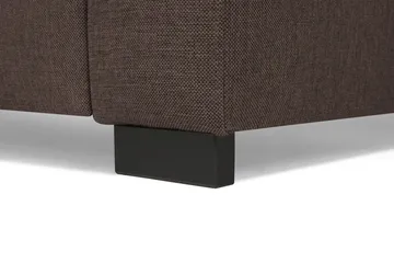 Crazy 7-personers Vendbar U-formet XX-Large Hjørnesofa med Divan i Stof - Brun - Møbler - Sofaer - Hjørnesofa - Hjørnesofa med chaiselong