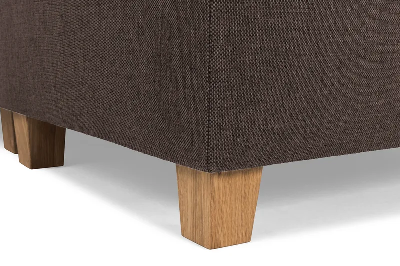 Crazy 7-personers Vendbar L-formet XX-Large Hjørnesofa i Stof - Brun - Møbler - Sofaer - Hjørnesofa - Hjørnesofa med chaiselong