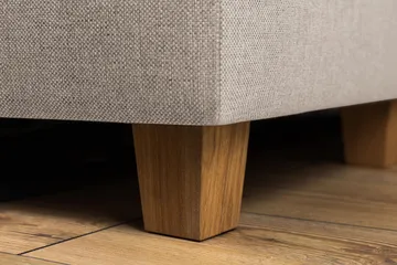 Crazy 7-personers Højrevendt U-formet XX-Large Hjørnesofa med Divan i Stof - Beige - Møbler - Sofaer - Hjørnesofa - Hjørnesofa med chaiselong