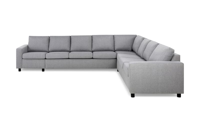 Crazy 7-personers Vendbar L-formet XX-Large Hjørnesofa i Stof - Grå - Møbler - Sofaer - Hjørnesofa