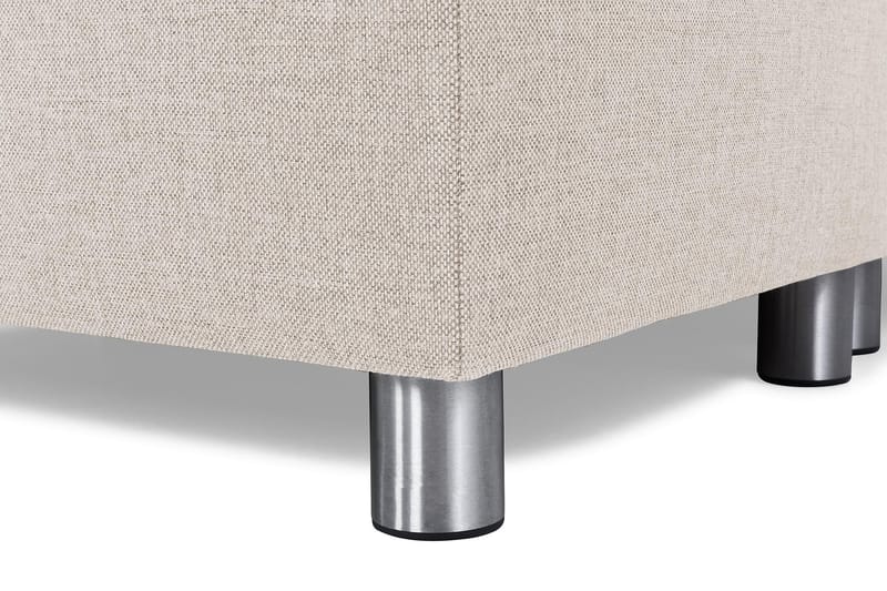 Crazy 7-personers Højrevendt U-formet XX-Large Hjørnesofa med Divan i Stof - Beige - Møbler - Sofaer - Hjørnesofa - Hjørnesofa med chaiselong
