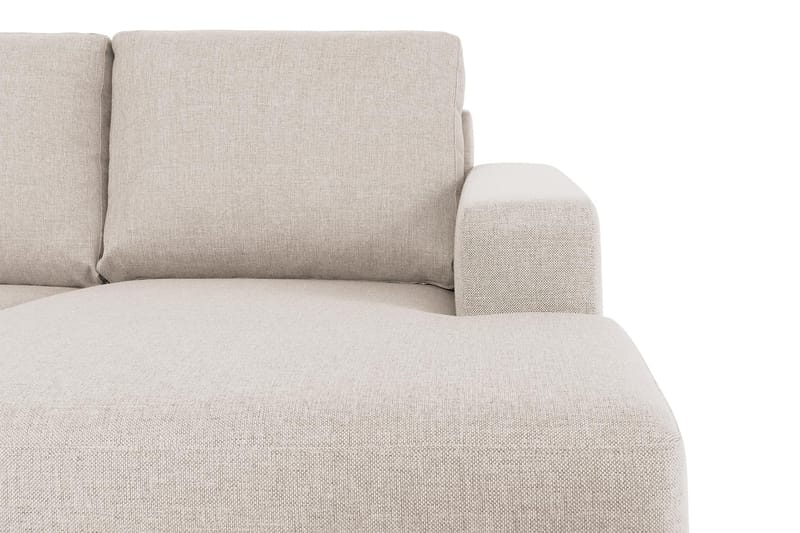 Crazy 7-personers Højrevendt U-formet XX-Large Hjørnesofa med Divan i Stof - Beige - Møbler - Sofaer - Hjørnesofa - Hjørnesofa med chaiselong