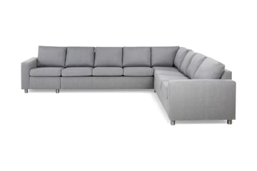Crazy 7-personers Vendbar L-formet XX-Large Hjørnesofa i Stof