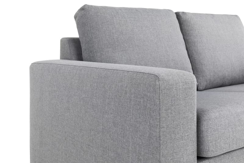 Crazy 7-personers Vendbar L-formet XX-Large Hjørnesofa i Stof - Grå - Møbler - Sofaer - Hjørnesofa