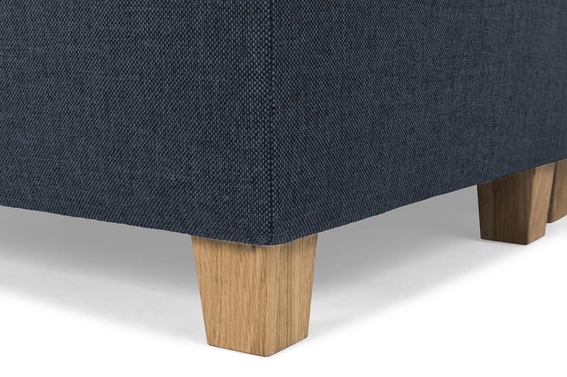 Crazy 7-personers Højrevendt U-formet XX-Large Hjørnesofa med Divan i Stof - Blå - Møbler - Sofaer - Hjørnesofa - Hjørnesofa med chaiselong