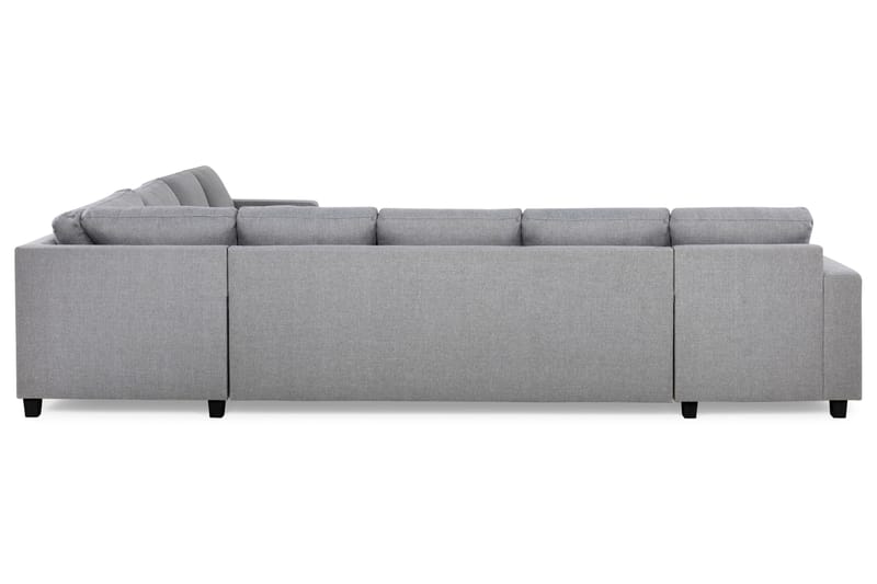 Crazy 7-personers Vendbar L-formet XX-Large Hjørnesofa i Stof - Grå - Møbler - Sofaer - Hjørnesofa