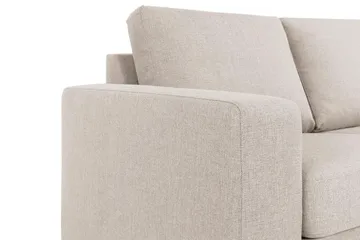 Crazy 7-personers højrevendt U-formet XX-Large hjørnesofa med chaiselong i stof - Beige - Møbler - Sofaer - Hjørnesofa - Hjørnesofa med chaiselong