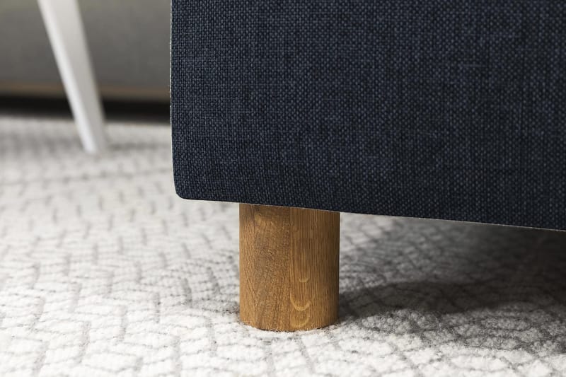 Crazy 7-personers Højrevendt U-formet XX-Large Hjørnesofa med Divan i Stof - Blå - Møbler - Sofaer - Hjørnesofa - Hjørnesofa med chaiselong