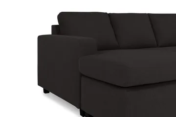 Crazy 7-personers Vendbar U-formet XX-Large Hjørnesofa med Divan i Stof - Antracit - Møbler - Sofaer - Hjørnesofa - Hjørnesofa med chaiselong