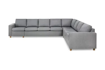 Crazy 7-personers Vendbar L-formet XX-Large Hjørnesofa i Stof