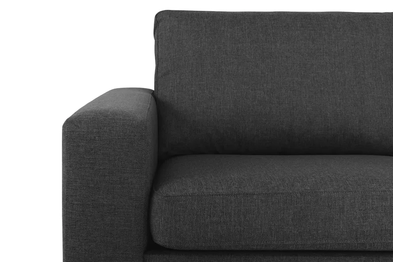 Crazy 7-personers Vendbar U-formet XX-Large Hjørnesofa med Divan i Stof - Mørkegrå / Antracit - Møbler - Sofaer - Hjørnesofa - Hjørnesofa med chaiselong