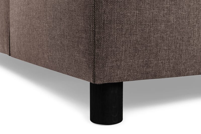 Crazy 7-personers Vendbar L-formet XX-Large Hjørnesofa i Stof - Brun - Møbler - Sofaer - Hjørnesofa