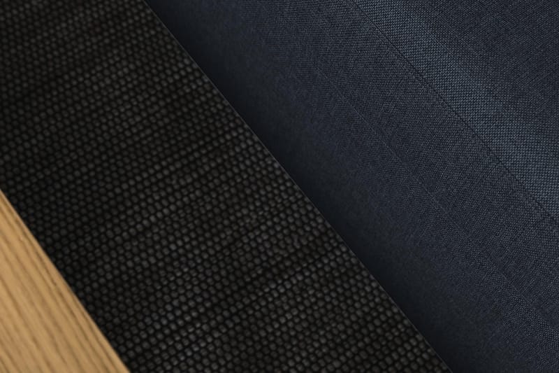 Crazy 7-personers Højrevendt U-formet XX-Large Hjørnesofa med Divan i Stof - Blå - Møbler - Sofaer - Hjørnesofa - Hjørnesofa med chaiselong