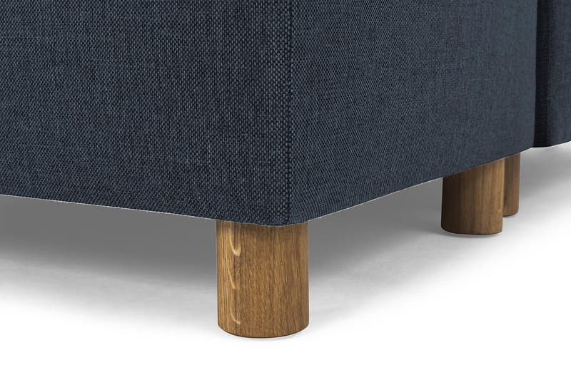 Crazy 7-personers Højrevendt U-formet XX-Large Hjørnesofa med Divan i Stof - Blå - Møbler - Sofaer - Hjørnesofa - Hjørnesofa med chaiselong