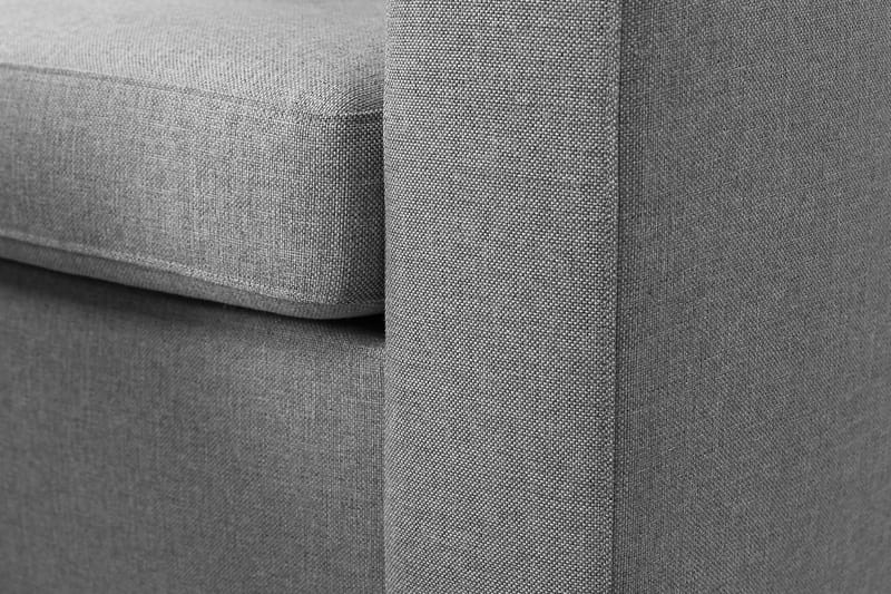 Crazy 7-personers Højrevendt U-formet XX-Large Hjørnesofa med Divan i Stof - Grå - Møbler - Sofaer - Hjørnesofa - Hjørnesofa med chaiselong