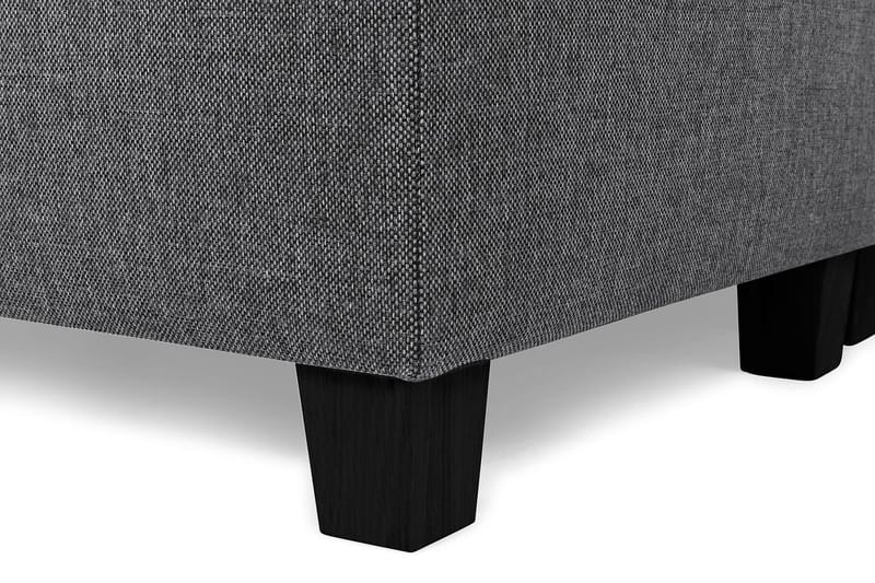 Crazy 7-personers Højrevendt U-formet XX-Large Hjørnesofa med Divan i Stof - Mørkegrå - Møbler - Sofaer - Hjørnesofa - Hjørnesofa med chaiselong