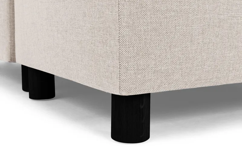 Crazy 7-personers Vendbar L-formet XX-Large Hjørnesofa i Stof - Beige - Møbler - Sofaer - Hjørnesofa