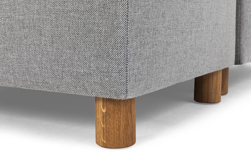 Crazy 7-personers Højrevendt U-formet XX-Large Hjørnesofa med Divan i Stof - Grå - Møbler - Sofaer - Hjørnesofa - Hjørnesofa med chaiselong