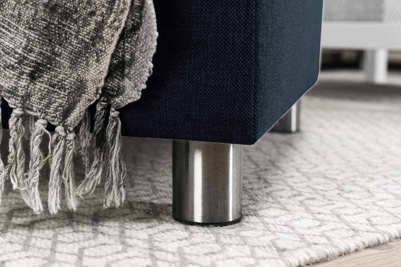 Crazy 7-personers Vendbar L-formet XX-Large Hjørnesofa i Stof - Blå - Møbler - Sofaer - Hjørnesofa