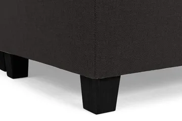 Crazy 7-personers Vendbar U-formet XX-Large Hjørnesofa med Divan i Stof - Antracit - Møbler - Sofaer - Hjørnesofa - Hjørnesofa med chaiselong