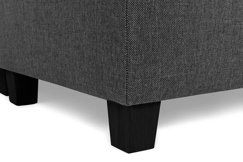 Crazy 7-personers Vendbar U-formet XX-Large Hjørnesofa med Divan i Stof - Mørkegrå / Antracit - Møbler - Sofaer - Hjørnesofa - Hjørnesofa med chaiselong