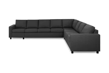 Crazy 7-personers Vendbar L-formet XX-Large Hjørnesofa i Stof
