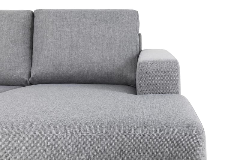 Crazy 7-personers Højrevendt U-formet XX-Large Hjørnesofa med Divan i Stof - Grå - Møbler - Sofaer - Hjørnesofa - Hjørnesofa med chaiselong
