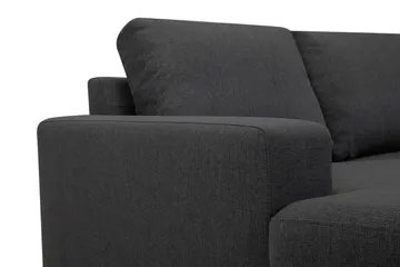 Crazy 7-personers Vendbar U-formet XX-Large Hjørnesofa med Divan i Stof - Mørkegrå - Møbler - Sofaer - Hjørnesofa - Hjørnesofa med chaiselong