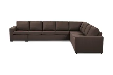 Crazy 7-personers Vendbar L-formet XX-Large Hjørnesofa i Stof