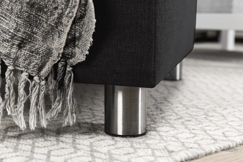 Crazy 7-personers Vendbar U-formet XX-Large Hjørnesofa med Divan i Stof - Mørkegrå / Antracit - Møbler - Sofaer - Hjørnesofa - Hjørnesofa med chaiselong