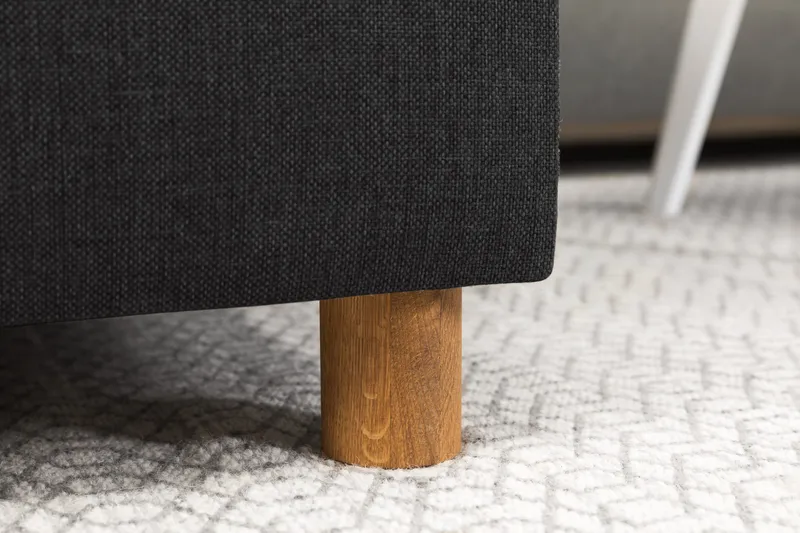 Crazy 7-personers Vendbar U-formet XX-Large Hjørnesofa med Divan i Stof - Mørkegrå / Antracit - Møbler - Sofaer - Hjørnesofa - Hjørnesofa med chaiselong