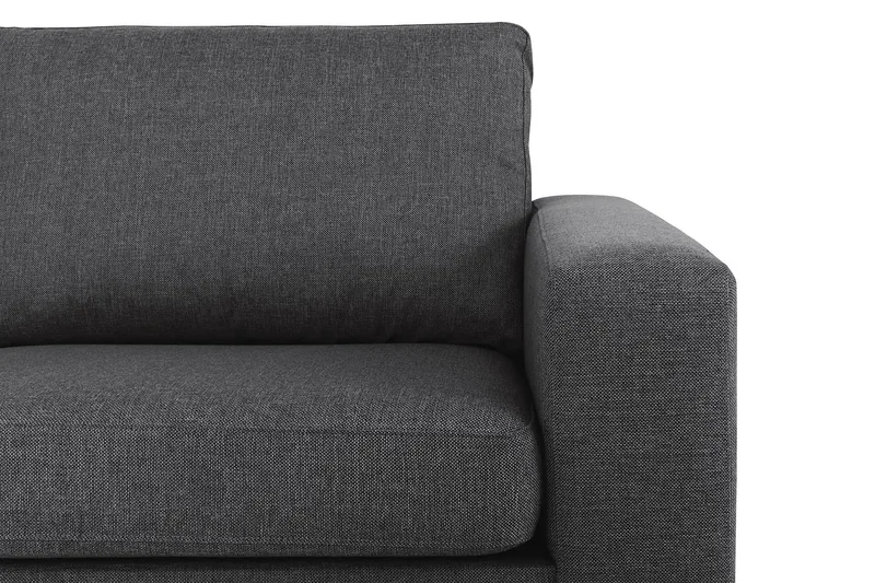 Crazy 7-personers Højrevendt U-formet XX-Large Hjørnesofa med Divan i Stof - Mørkegrå - Møbler - Sofaer - Hjørnesofa - Hjørnesofa med chaiselong