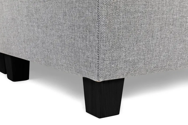 Crazy 7-personers Venstrevendt U-formet XX-Large Hjørnesofa med Divan i Stof - Grå - Møbler - Sofaer - Hjørnesofa - Hjørnesofa med chaiselong