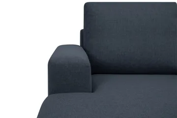 Crazy 7-personers Højrevendt U-formet XX-Large Hjørnesofa med Divan i Stof - Mørkeblå - Møbler - Sofaer - Hjørnesofa - Hjørnesofa med chaiselong