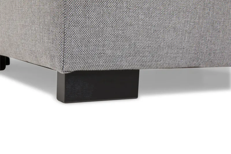 Crazy 7-personers Venstrevendt U-formet XX-Large Hjørnesofa med Divan i Stof - Grå - Møbler - Sofaer - Hjørnesofa - Hjørnesofa med chaiselong