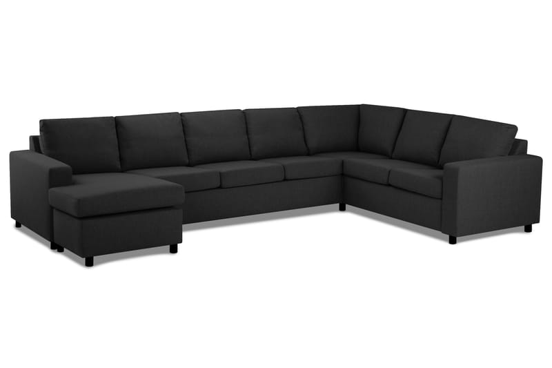 Crazy Hjørnesofa XL med Chaiselong Venstre - Antracit - Møbler - Sofaer - Hjørnesofa - Hjørnesofa med chaiselong