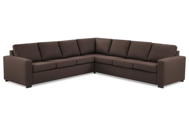 Crazy Hjørnesofa XL Vendbar - Brun - Hjørnesofa