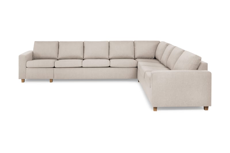 Crazy Hjørnesofa XXL Vendbare - Beige - Møbler - Sofaer - Hjørnesofa